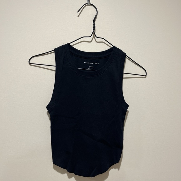 American Eagle Black Tank Top - Picture 1 of 3